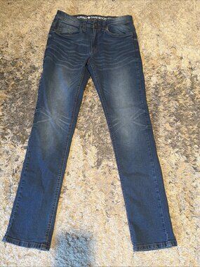 Buffalo David Bitton Evan-X Slim Straight Blue Jeans Men’s 32X32
